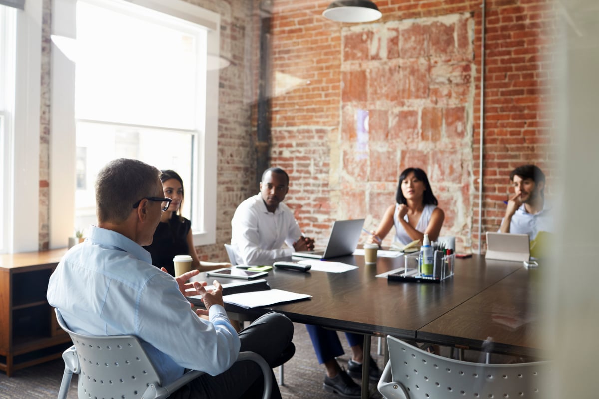 business people in boardroom