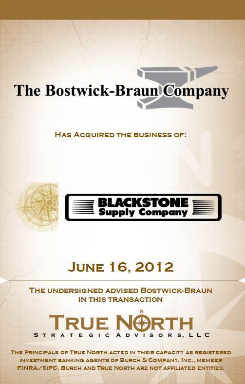 Bostwick - Blackstone