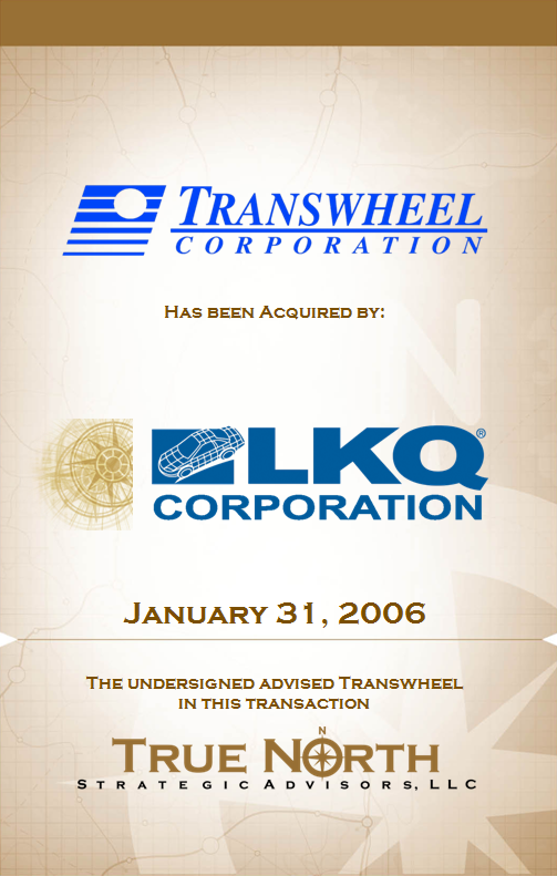 Transwheel Corporation - LKQ Corporation